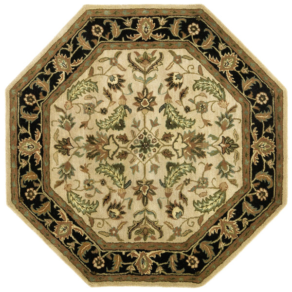 Alcott Hill® Ashdown Handmade Green Rug & Reviews Wayfair